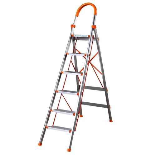 Thang nhôm ghế bản to 6 bậc ADVINDEQ ADS-706